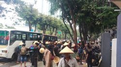 Dari Riau hingga Lampung, Massa KNARA Tiba di TVRI Bawa Tuntutan Keras Reforma Agraria
