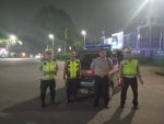 IPTU Rusandi Pimpin Patroli KRYD, Polsek Cikupa Antisipasi Gangguan Kamtibmas Malam Hari