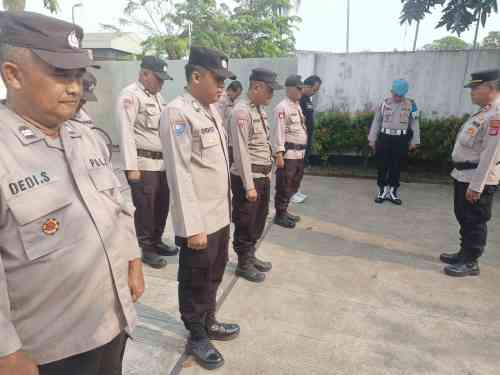 Aksi Buruh PT Doga Group Berlangsung Kondusif, Polsek Cikupa Kedepankan Pengamanan Humanis