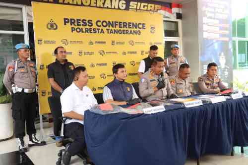 Ngaku Polisi Lalu Peras Warga, Enam Orang Diamankan Polresta Tangerang