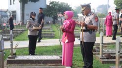 Jelang Hari Bhayangkara, Polresta Tangerang Teladani Semangat Juang dengan Ziarah di Taman Makam Pahlawan