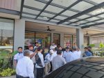 Said Iqbal Hadir di PT Molex Ayus, Polsek Cikupa Kawal Aksi Buruh Tetap Aman dan Kondusif