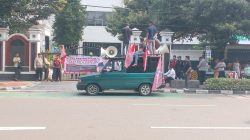 Orasi di Depan Kemenag RI, Aliansi Desak Audit Proyek Gedung Kuliah IAIN Ternate