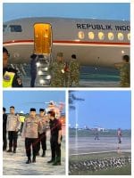 Falcon 8X dan Boeing 737NG Terbang Bersamaan, Juanda Dijaga Ketat Aparat