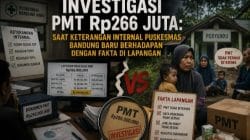Geger PMT Rp266 Juta! Keterangan Internal Puskesmas Bandung Baru Diduga Berbeda dengan Kondisi Sebenarnya