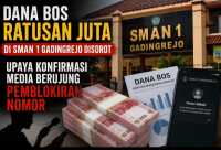 Dana BOS Ratusan Juta di SMAN 1 Gadingrejo Disorot, Upaya Konfirmasi Media Berujung Pemblokiran Nomor