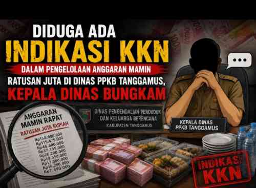 Diduga Ada Indikasi KKN dalam Pengelolaan Anggaran Mamin Ratusan Juta di Dinas PPKB Tanggamus, Kepala Dinas Bungkam
