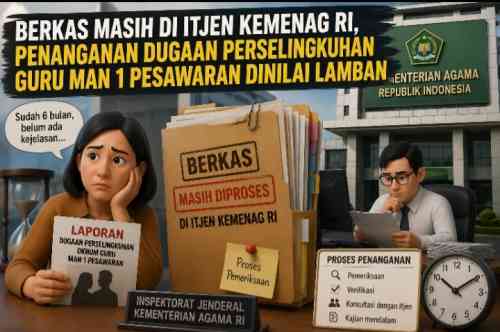 Enam Bulan Tanpa Kepastian, Dugaan Perselingkuhan Oknum Guru MAN 1 Pesawaran Masih Menggantung Enam Bulan Tanpa Kepastian, Dugaan Perselingkuhan Oknum Guru MAN 1 Pesawaran Masih Menggantung