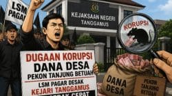 *Dugaan Korupsi Dana Desa Pekon Tanjung Betuah, LSM PAGAR Desak Kejari Tanggamus Bergerak Cepat*                           