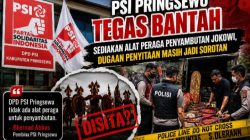 "PSI Pringsewu Tegas Bantah Sediakan Alat Peraga Penyambutan Jokowi, Dugaan Penyitaan Masih Jadi Sorotan"