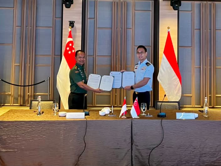 Kasum TNI Pimpin Delegasi Indonesia Pada Sidang Ke-22 TNI-SAF Annual Staff Meeting (TSASM) 2026 di Singapura