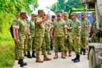 Wapang TNI Tinjau Yonif TP 842/Badak Sakti, Dukung Pertahanan dan Ekonomi Daerah