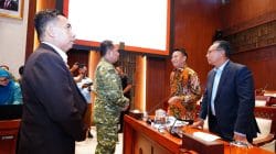 Panglima TNI dan Menhan RI Hadiri Raker Bersama Komisi I DPR RI