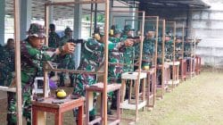 Asah Ketangkasan dan Fokus Tempur, Lanud Sjamsudin Noor Gelar Latihan Menembak Berkala Guna Perkuat Ketangguhan dan Kesiapsiagaan Prajurit
