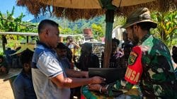 Kodim 1714/Puncak Jaya Gelar Nobar Piala Dunia 2026, Pererat Keakraban Bersama Masyarakat Kodim 1714/Puncak Jaya Gelar Nobar Piala Dunia 2026, Pererat Keakraban Bersama Masyarakat