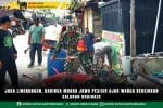 Jaga Lingkungan, Babinsa Muara Jawa Pesisir Ajak Warga Bersihkan Saluran Drainase