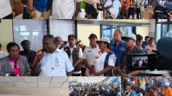 Kacab Pelni Sorong Hadiri Kedatangan Kontingen Pesparawi PBD Tiba di Pelabuhan Sorong Mengunakan KM Tatamailau Kacab Pelni Sorong Hadiri Kedatangan Kontingen Pesparawi PBD Tiba di Pelabuhan Sorong Mengunakan KM Tatamailau