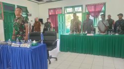 Dandim 1505/Tidore Ikuti Vicon Rakornis TMMD Ke-129 Bersama Pemda Halmahera Timur