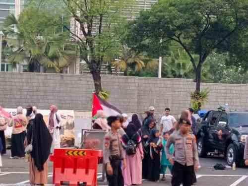 Dari Jakarta untuk Gaza, AWG Kembali Gelar Aksi Damai Serukan Perlindungan Hak Anak Palestina