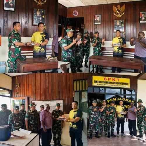 Beri Kejutan HUT Bhayangkara ke-80, Perkuat Sinergi TNI-Polri Bersama Kepala Distrik