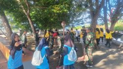 Kodim 1505/Tidore Bersama Mahasiswa KKN Unkhair dan Pemuda Tuguwaji Gelar Aksi Bersih Pantai Tugulufa Kodim 1505/Tidore Bersama Mahasiswa KKN Unkhair dan Pemuda Tuguwaji Gelar Aksi Bersih Pantai Tugulufa