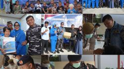Koarmada III Peduli Bakti Sosial dan Kesehatan di Panti Asuhan Muhammadiyah Aimas, Pelangi 3 Sorong dan Griya Lansia At-Taubah
