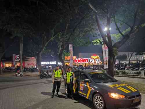 Ops Cipkon KRYD, Kanit Samapta Polsek Cikupa Pimpin Patroli Mobile Antisipasi Gangguan Kamtibmas