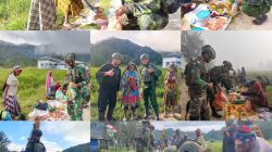 Ketulusan Prajurit Marinir untuk Papua, Membeli Hasil Tani dan Menumbuhkan Senyum Mama-Mama