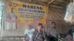 Bhabinkamtibmas Desa Bojong Gelar Warung Bhinneka, Serap Aspirasi Warga Demi Ciptakan Kamtibmas Kondusif