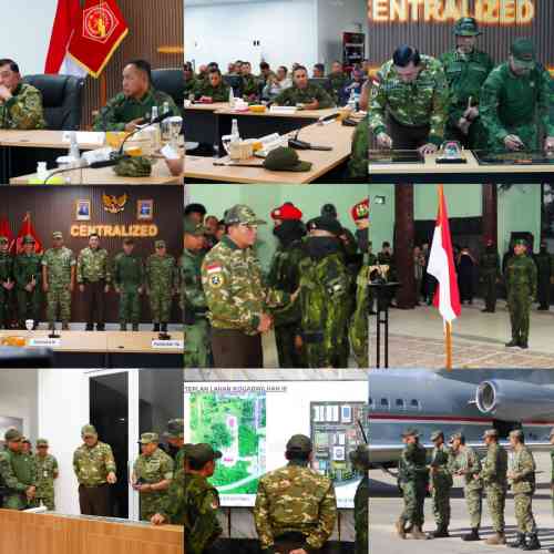 Menhan RI dan Panglima TNI Tinjau Kesiapan Kogabwilhan III, Perkuat Pertahanan di Papua Tengah Menhan RI dan Panglima TNI Tinjau Kesiapan Kogabwilhan III, Perkuat Pertahanan di Papua Tengah