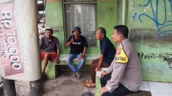 Sambangi Pangkalan Ojek Turbin, Bhabinkamtibmas Desa Bitung Jaya Ajak Pengemudi Jaga Kamtibmas