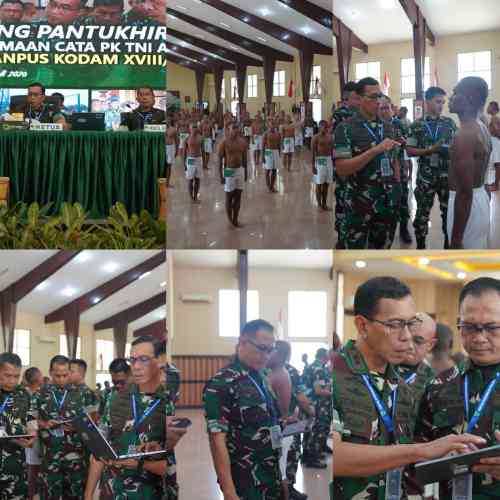 348 Calon Tamtama Ikuti Sidang Sub Panpus Seleksi TNI AD : Utamakan Transparansi dan Profesionalisme 348 Calon Tamtama Ikuti Sidang Sub Panpus Seleksi TNI AD : Utamakan Transparansi dan Profesionalisme