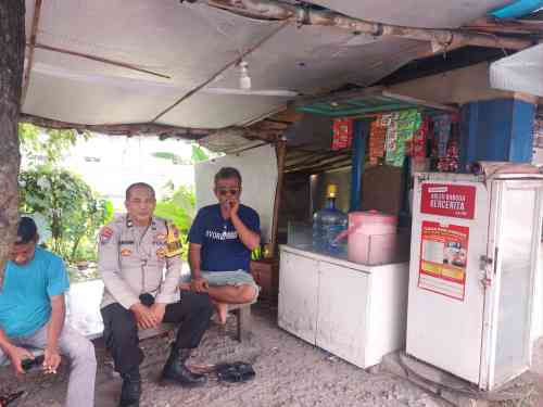 Bhabinkamtibmas Desa Sukadamai Sambangi Warga, Serap Aspirasi dan Sampaikan Himbauan Kamtibmas
