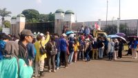 BEM PTNU Se-Nusantara Serukan Perbaikan Sistem Hukum dalam Aksi di Depan DPR RI