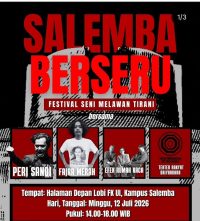 Salemba Berseru 2026, BEM UI Gelar Diskusi, Orasi, Musik, hingga Pembacaan Puisi