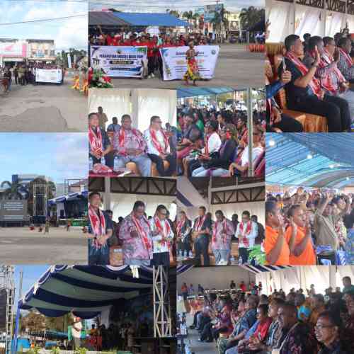 Wakapolda PBD Hadiri Pembukaan Temu Raya V PAM GKI se-Tanah Papua di Kabupaten Sorong