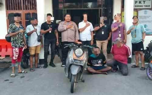 Tim Paniki Polsek Sorong Timur Tangkap Spesialis Jambret Gelang Emas di Kota Sorong