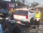 Personel Lantas Polsek Cikupa Laksanakan PECAK Sore Hari, Pastikan Arus Lalu Lintas Tetap Aman dan Lancar