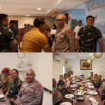 Pangdam XVIII/Kasuari Gelar Silaturahmi Bersama Kapolda Papua Barat Daya dan Unsur Forkopimda
