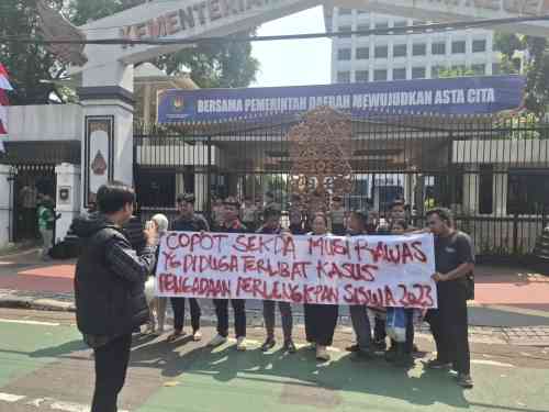Jaringan Pemuda Pengawal Reformasi Gelar Unjuk Rasa, Kemendagri Diminta Tindaklanjuti Tiga Tuntutan