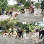 TMMD Ke-129 hari ke 2 (dua) TA 2026 pembuatan Jalan Cor di Kampung Sesor, Tingkatkan Akses dan Kesejahteraan Masyarakat