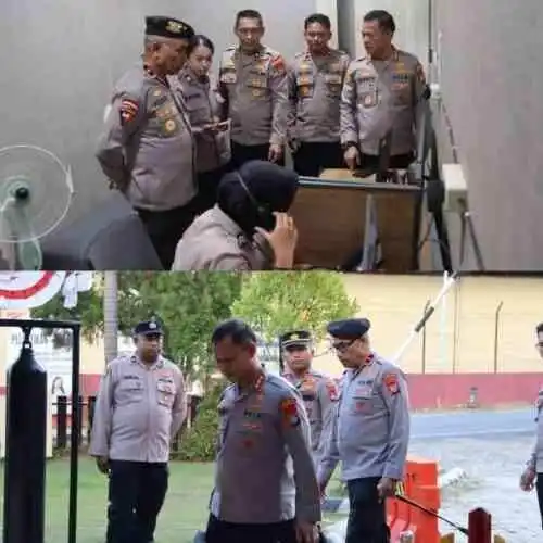 Kapolda PBD Cek Call Center 110 Polresta Sorong Kota: Laporan Harus Direspons dalam 2 Menit!