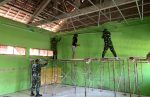 Ciptakan Lingkungan Belajar yang Layak, TMMD 129 Bojonegoro Rehab Ruang Kelas SD Kesongo