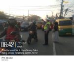 Kanit Lantas Polsek Cikupa Turun Langsung Pimpin PECAK, Pastikan Arus Lalu Lintas Pagi Tetap Lancar