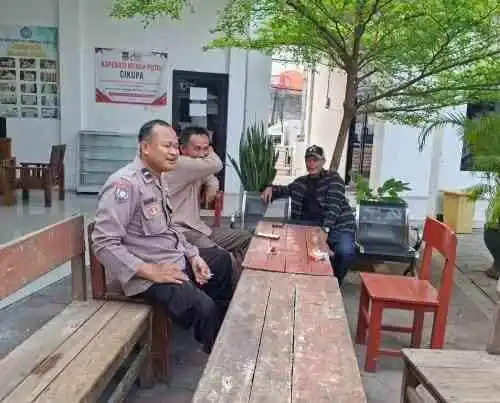 Bhabinkamtibmas Polsek Cikupa Laksanakan DDS dan Cooling System, Ajak Warga Jaga Kamtibmas