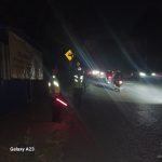 Polsek Cikupa Gelar Penyekatan Truk Sumbu Tiga, Tegakkan Jam Operasional Demi Keselamatan Lalu Lintas
