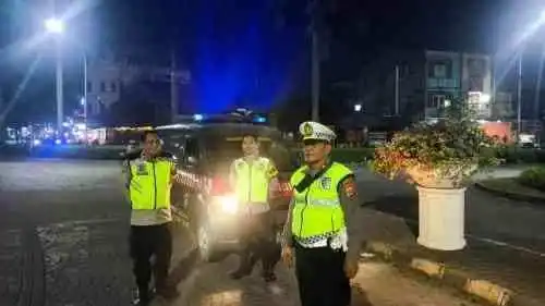 Kanit Lantas IPTU Udi Muhdi Pimpin Patroli KRYD Polsek Cikupa, Antisipasi 3C hingga Balap Liar