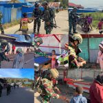 Setiap Langkah Patroli Menjadi Aksi Peduli, Satgas Yonif 2 Marinir Dekat dengan Warga Enarotali