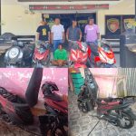 Team Elang Polsek Sorong Barat Tangkap Terduga Pelaku Curanmor, Empat Sepeda Motor Berhasil Diamankan