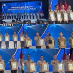 Kapolresta Sorong Kota Raih Penghargaan Pelayanan Publik TOKOK SAGU dari KemenPAN-RB pada Rakernis Perencanaan dan Anggaran Polri 2026